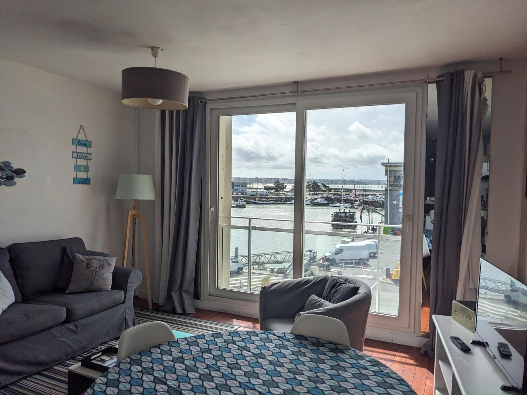 Apartmán La Vigie Sur Le Port Granville Exteriér fotografie